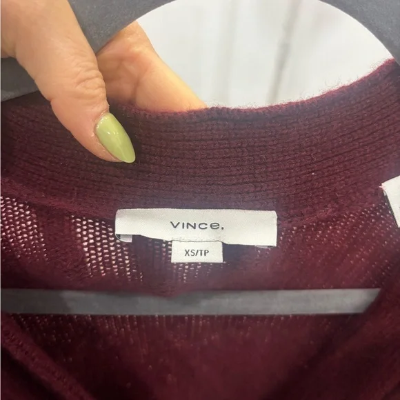 Boxy Wool & Cashmere Theory Cardigan - Picture 4 of 6